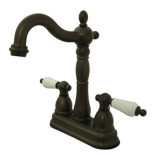 Bar Faucet W/out Pop-Up Rod, Oil Rubbed Bronze